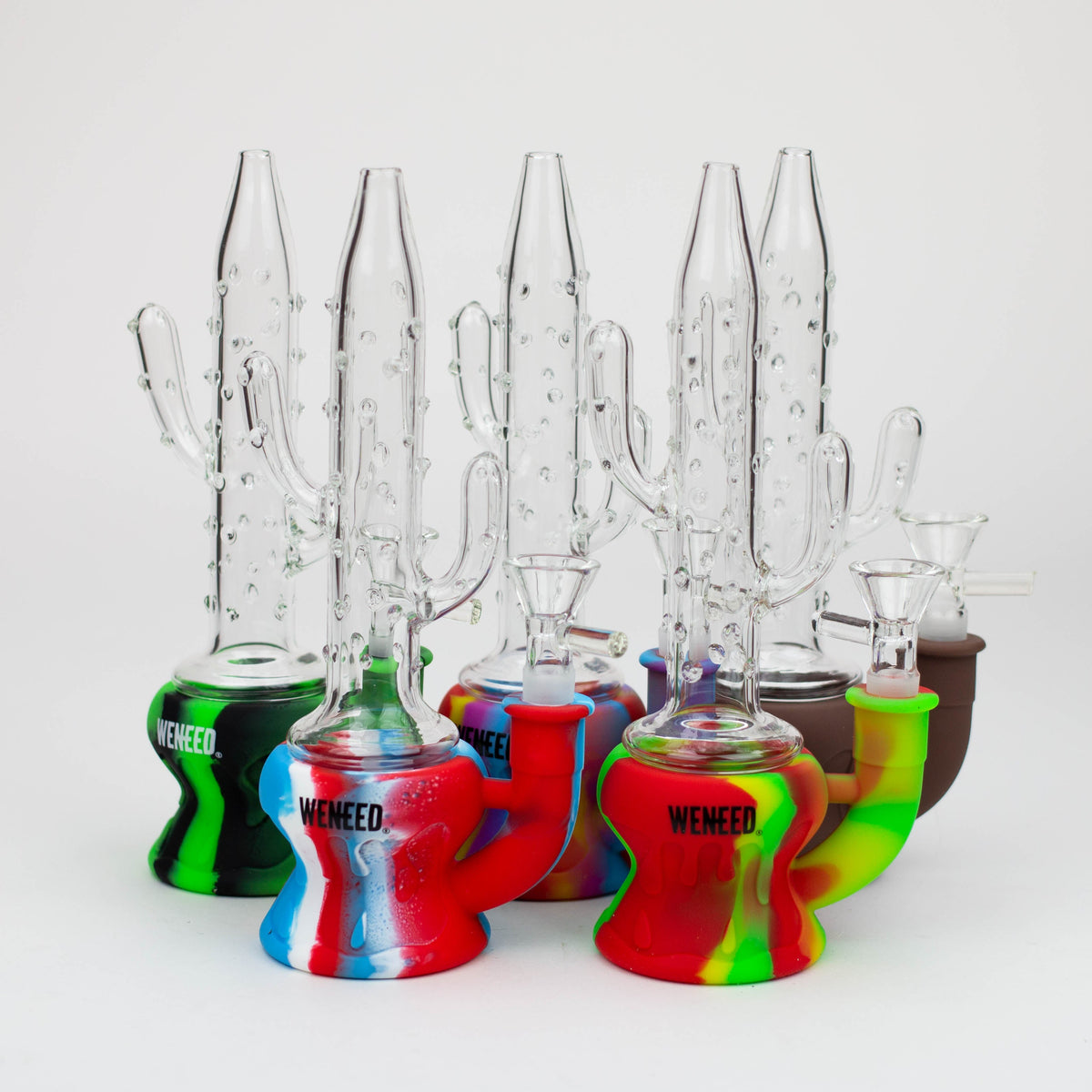 WENEED®- 9" Silicone Cactus Bong Canada