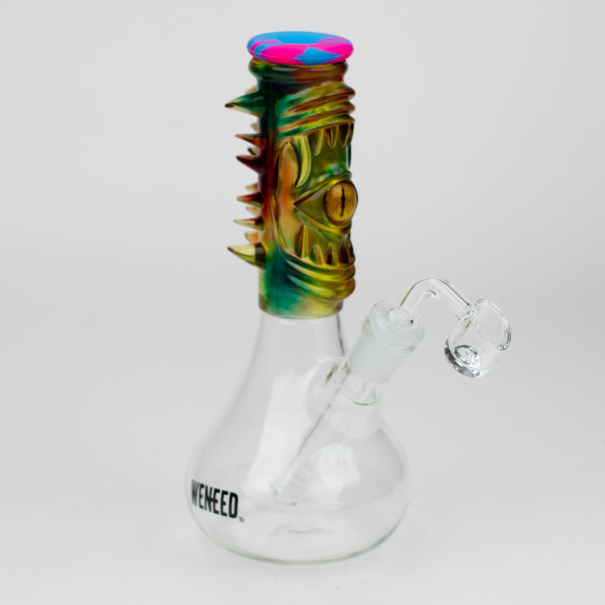 WENEED®- 10 inch Silicone Resin Eye Glass Concentrate Rig