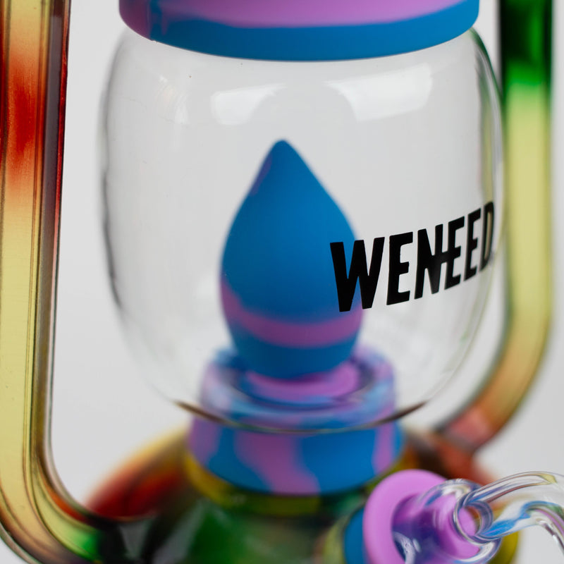 Body Of the WENEED 10 inch Lantern Silicone Dab Rig