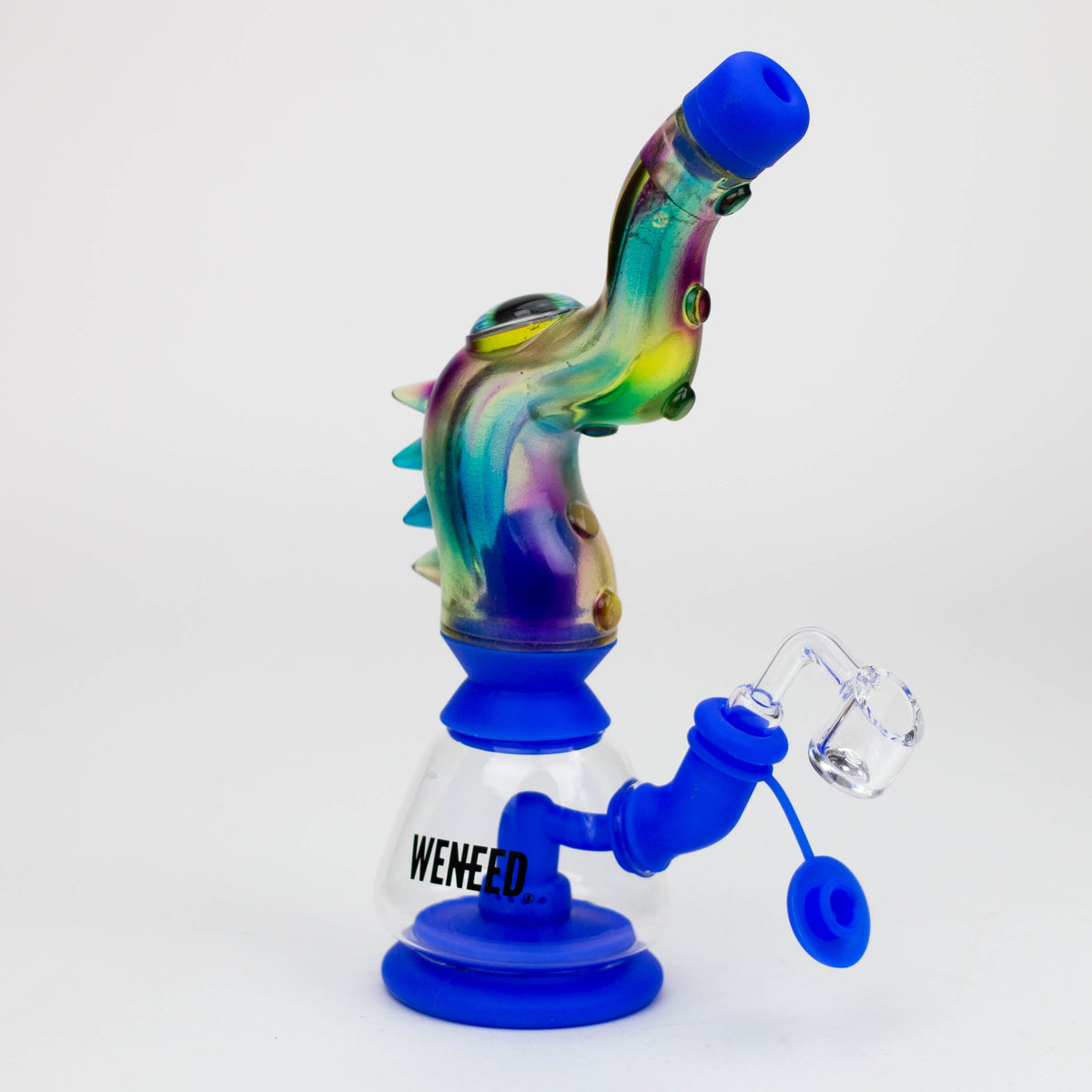 WENEED®- 10'' Silicone Leak Proof Oil Rig Full View