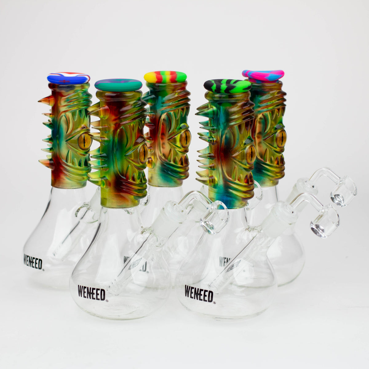 WENEED®- 10" Resin Eye Silicone Dab Rig For Sale In Canada