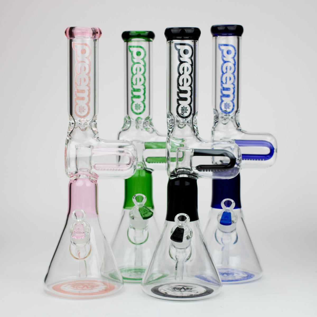 Preemo 18 inch U-Shape Percolator Bong For Sale