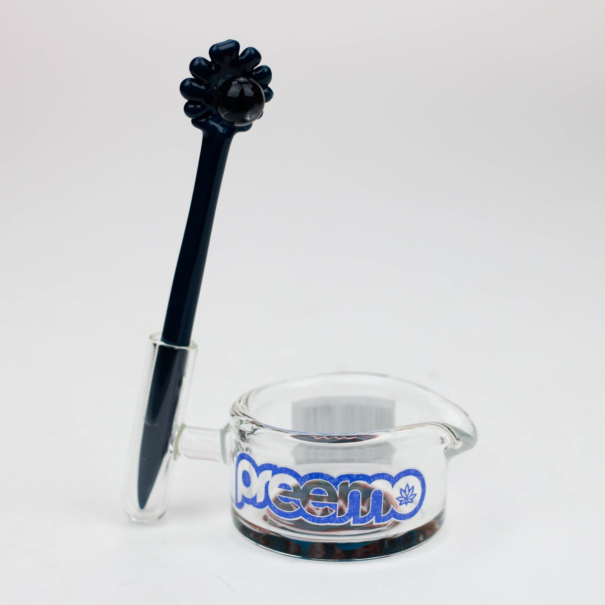 Preemo - Glass Dabber Tool and Dish Set for concentrates - in Blue