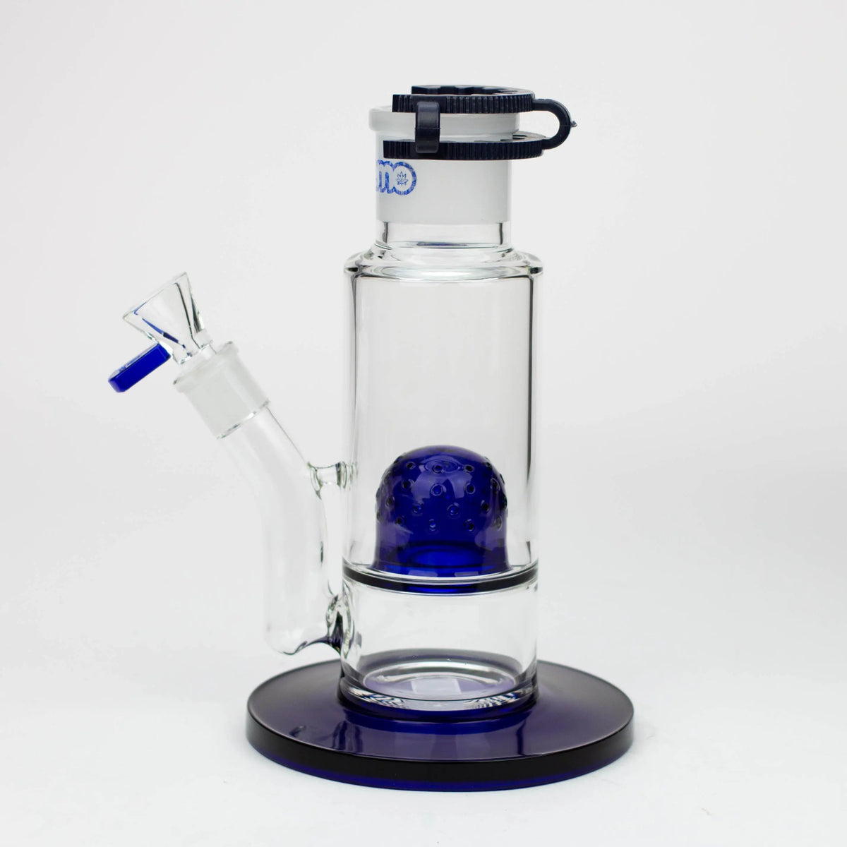 Side View of the preemo - 10 inch Dome Percolator Bong Base