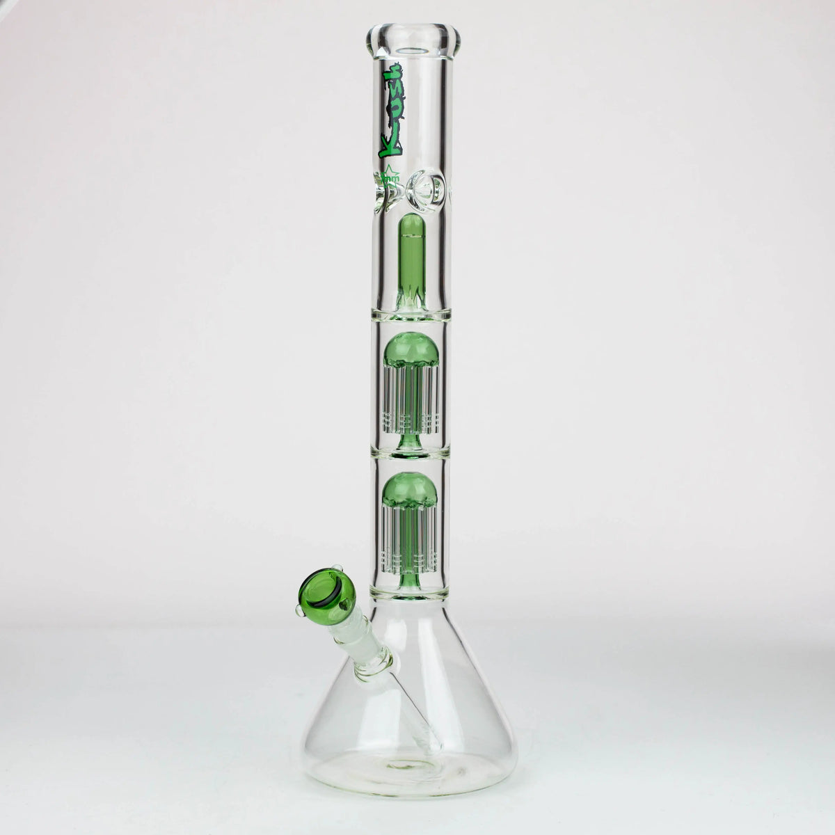 18" KUSH Dual tree percolator / splash guard / 7 mm / glass bong [AK114]_6