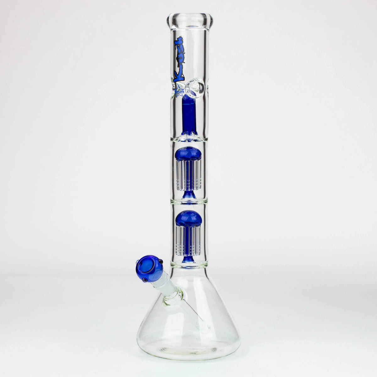 18" KUSH Dual tree percolator / splash guard / 7 mm / glass bong [AK114]_5