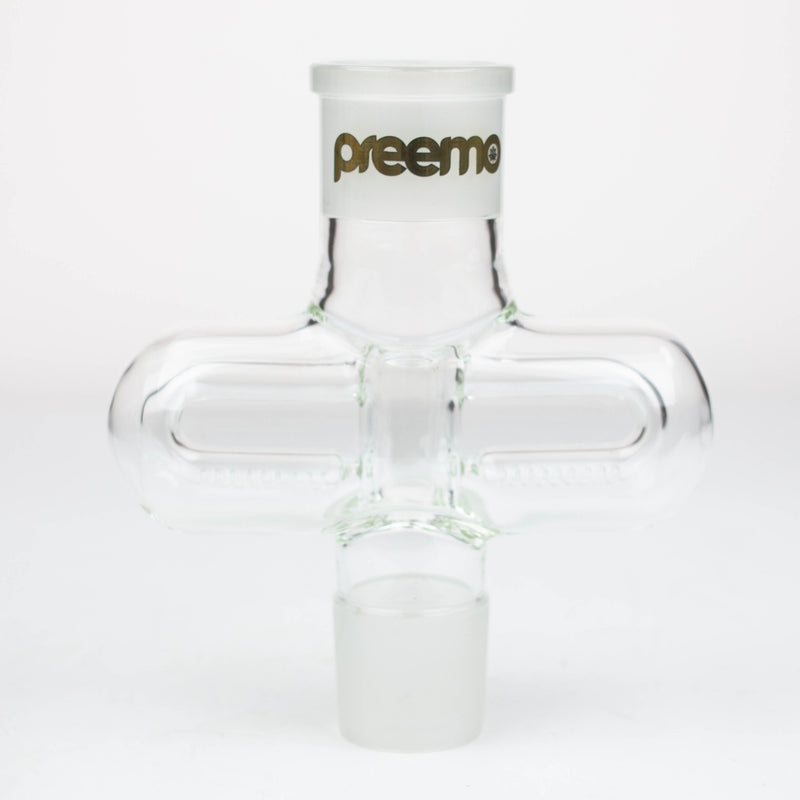 Preemo 6" Double Sided Inline Percolator for bong Full View