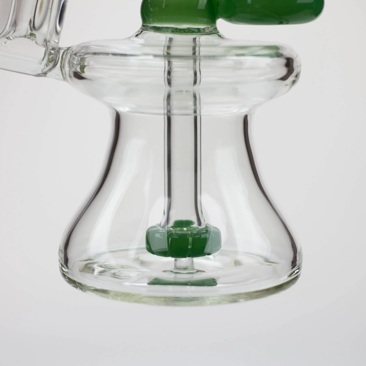 NG - 6.5 inch Megaphone Showerhead Perc Bubbler Base View