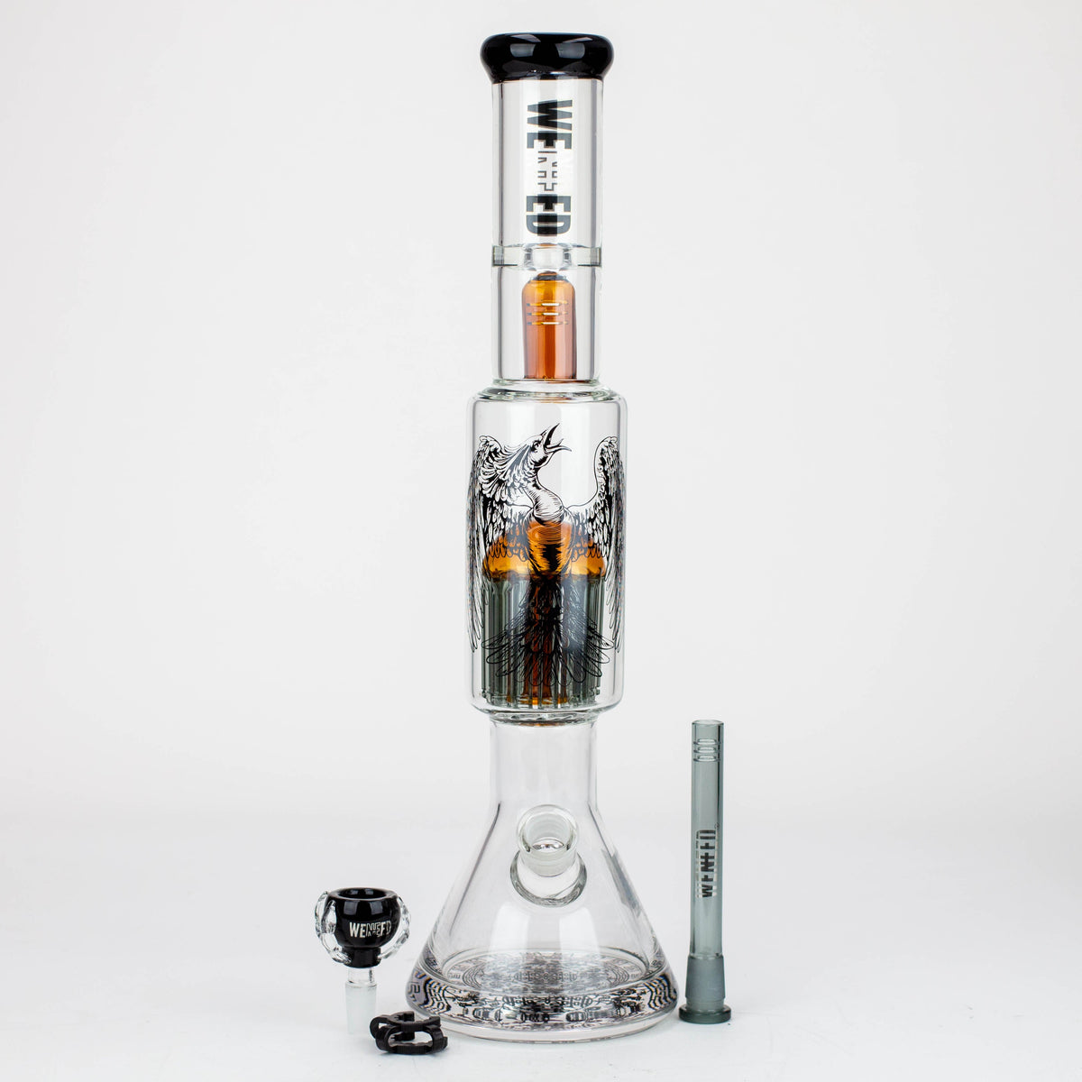 WENEED 18 inch Tree Percolator Beaker Bong Full View