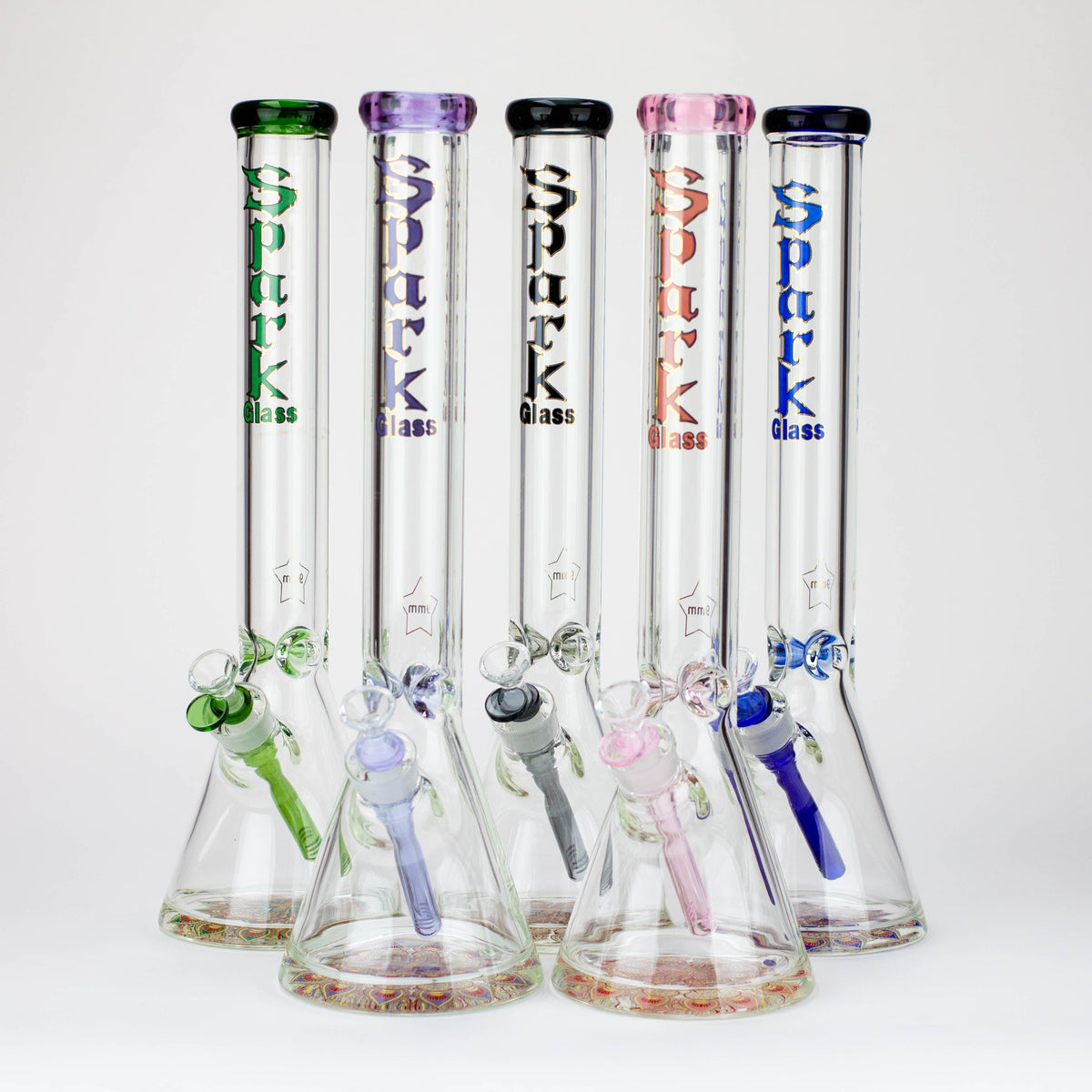 Spark 18" Classic Glass Beaker Bong