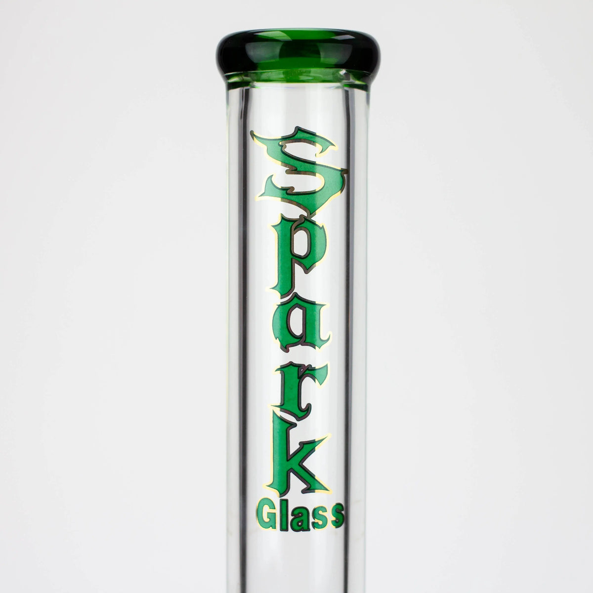 Spark 18" Classic Glass Beaker Bong Spark Logo