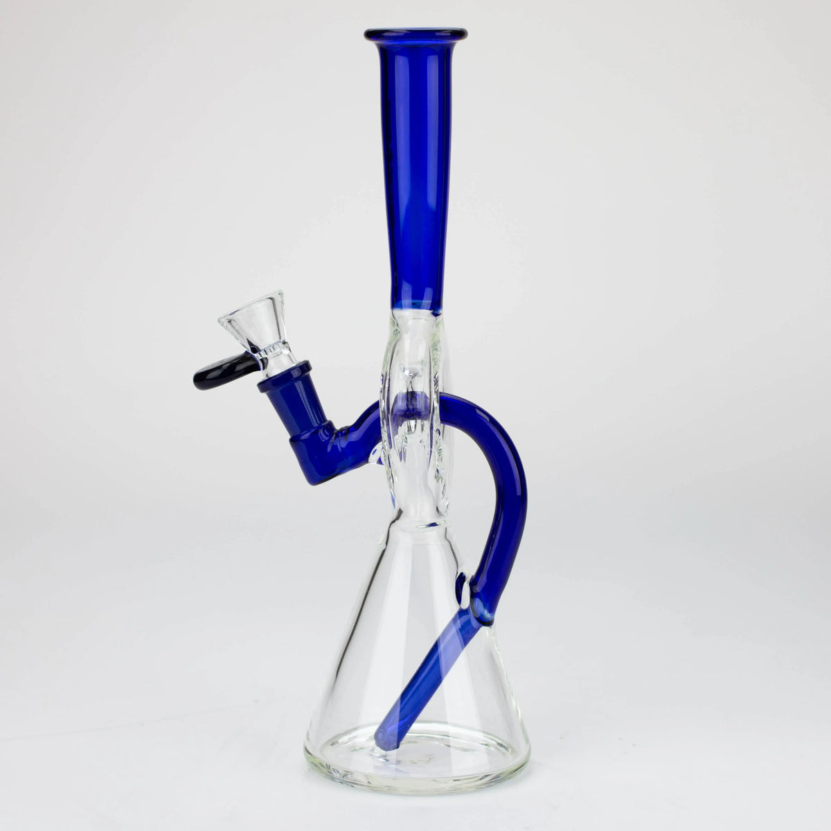 Nice Glass™ | 10 inch Reverse Stem Bong Made From Borosilicate Glass