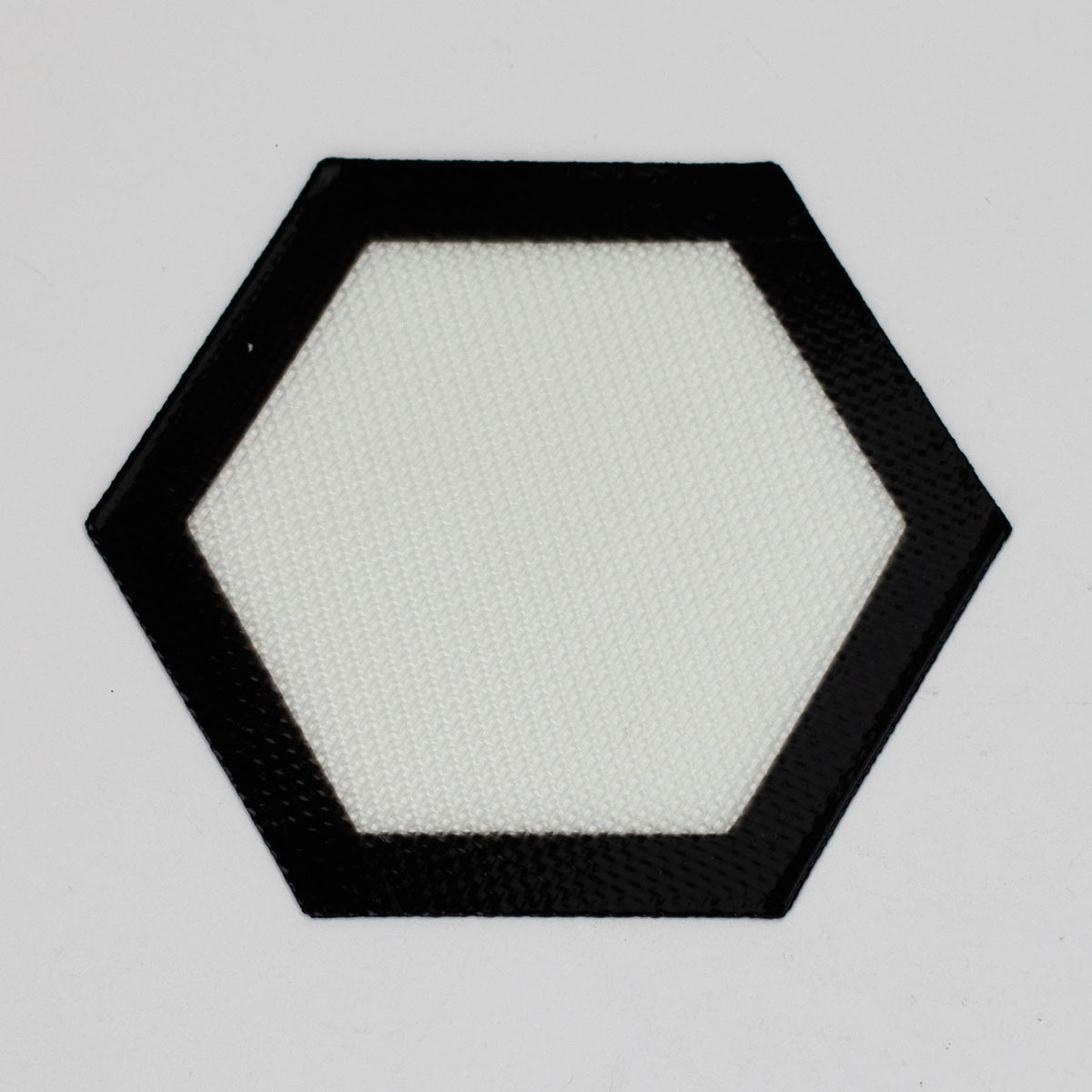 Non-Stick Hexagon Silicone Dab Mats Black Large canada