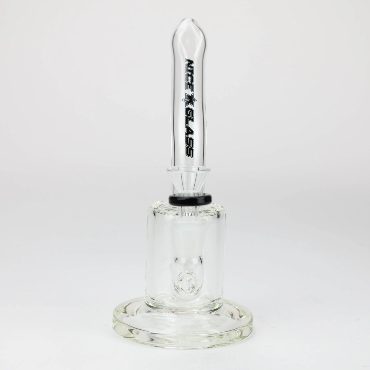 Front View of the NG 8 inch Bubbler Bong with Diffuser