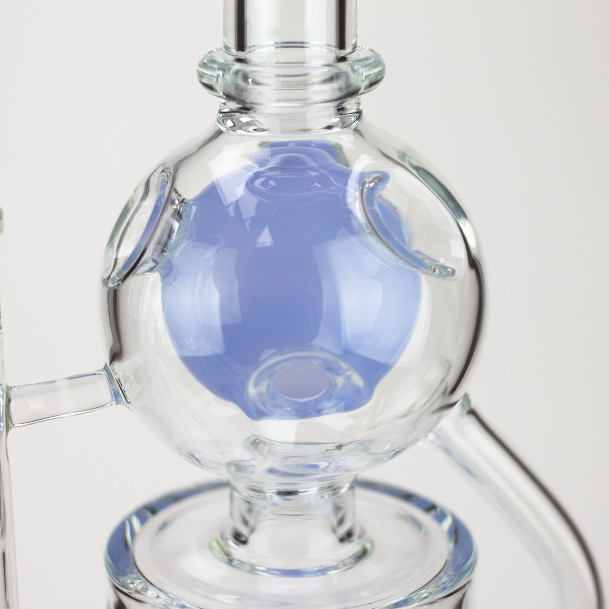 Close Up Body View of the preemo - 10.5 inch Drum to Swiss Recycler in Blue