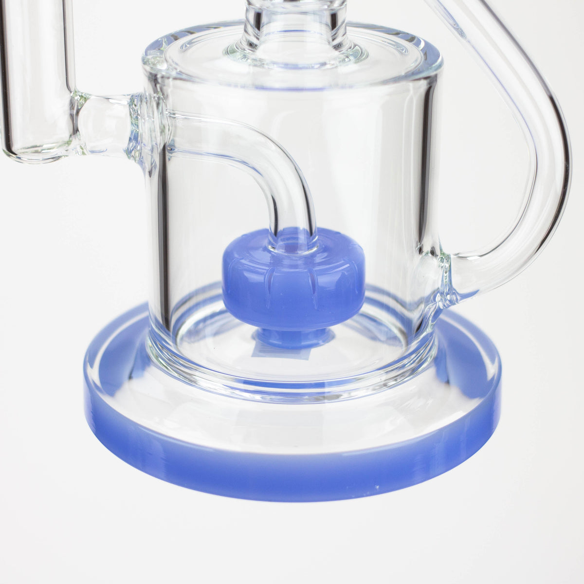 Preemo - 10.5 inch Drum to Swiss Recycler Bong Base in Blue