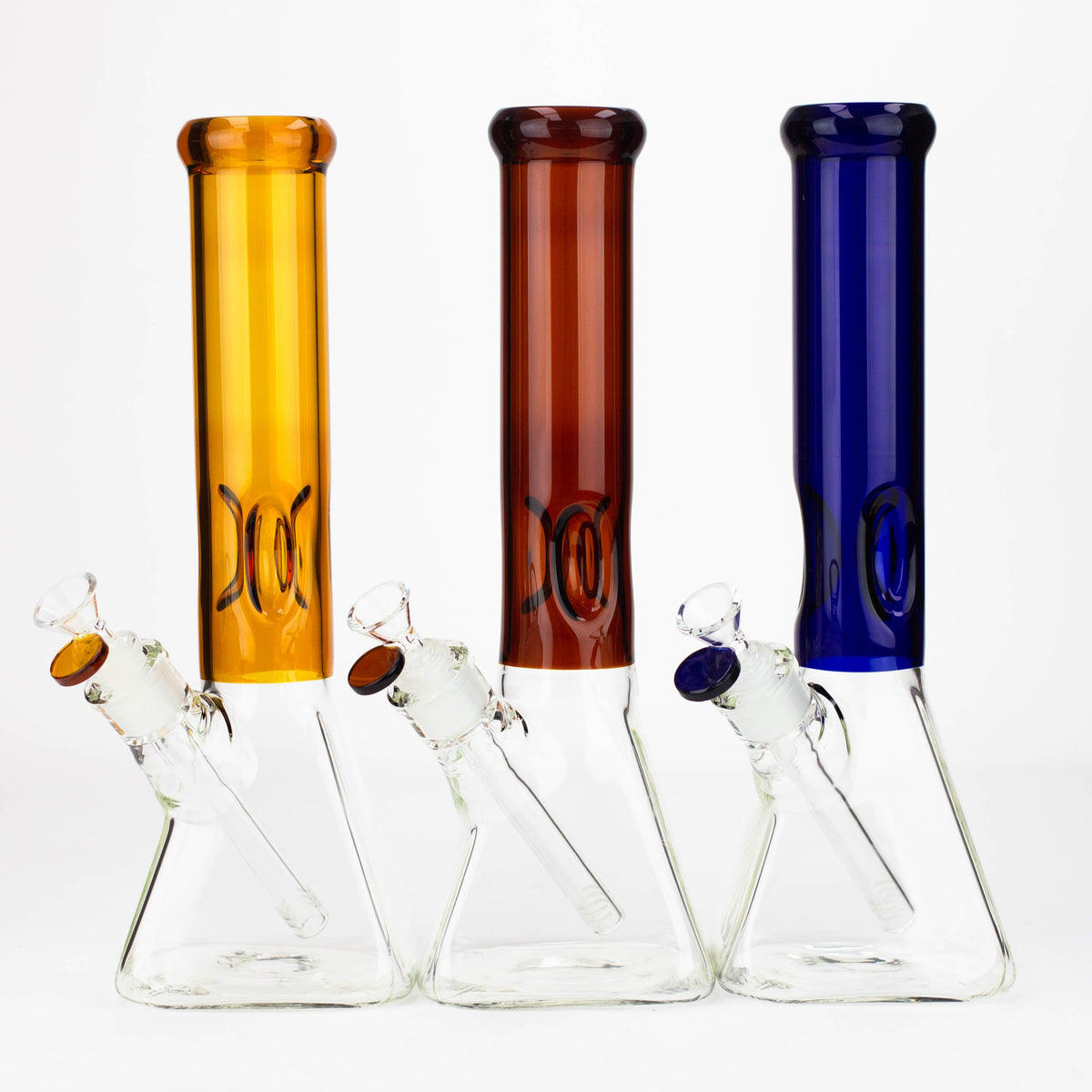 Pyramid Base 13" Scientific Beaker Bong