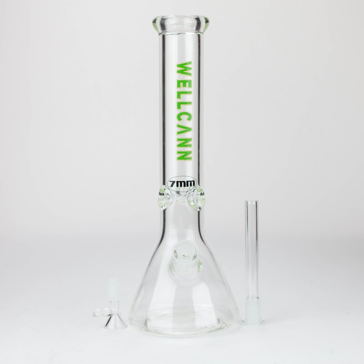 WellCann | 14" 7mm Beaker glass Bong_7