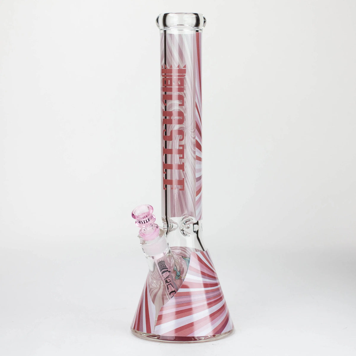 Castle Glassworks - 16" Decal Beaker Bong - Zombie Cat - Canada