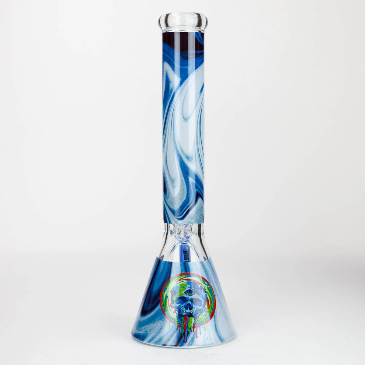 Castle Glassworks - 16" Decal Glass Beaker Bong For Sale - Canada