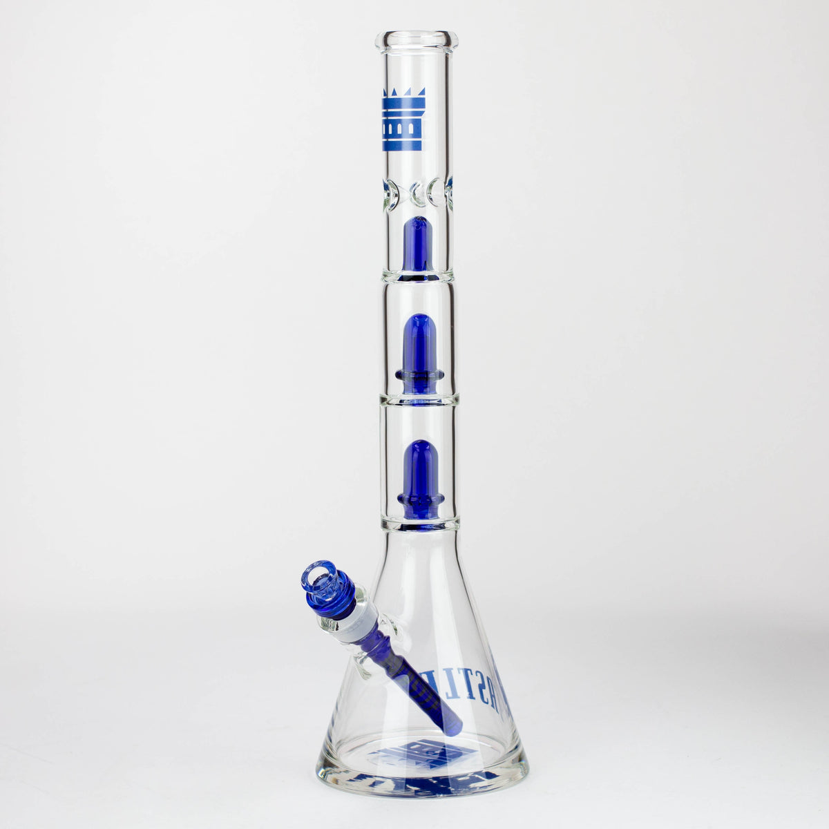 Castle Glassworks Glass Bong - Blue