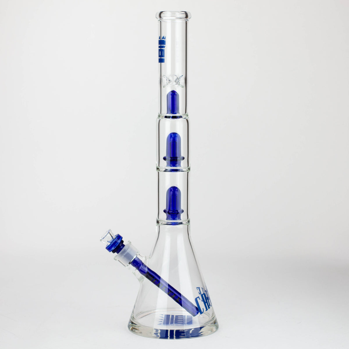 Castle Glassworks Glass Bong - Side Shot