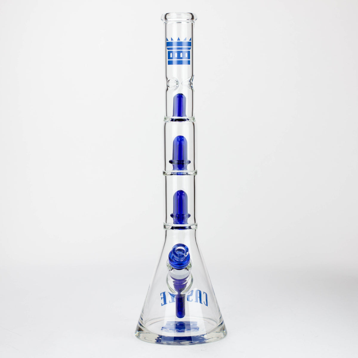 Castle Glassworks Glass Bong - Front Shot