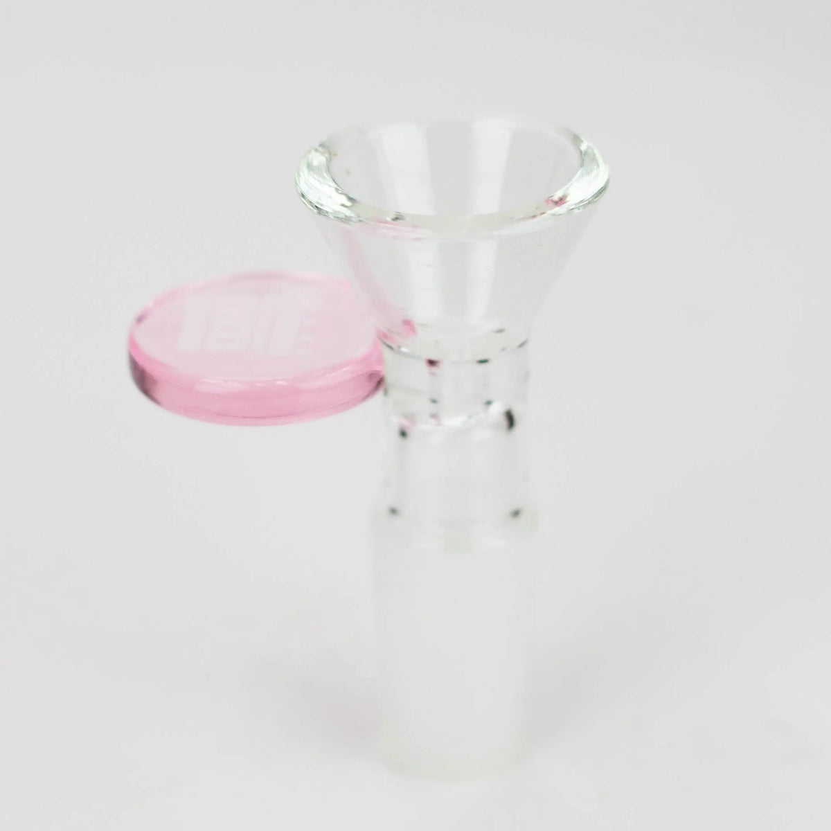 Castle Glassworks pink bowl piece for water bong canada