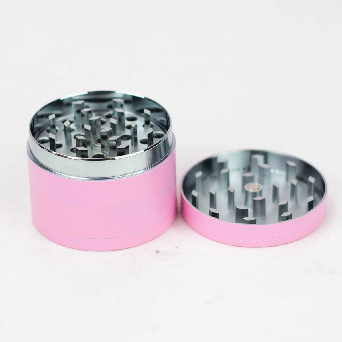 Acid Secs Glow-in-the-Dark Metal Grinder - Open Shot