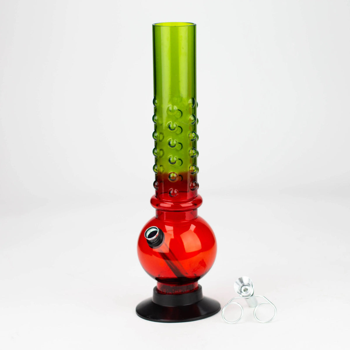 10" Rasta Acrylic water pipe Bong Canada