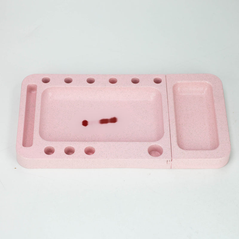 Retro Plastic Rolling Tray Pink Canada