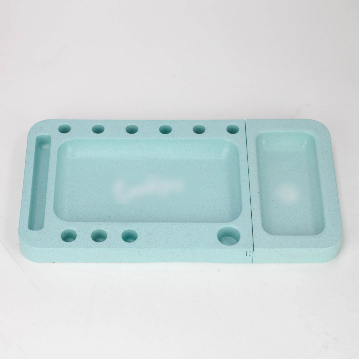 Retro Plastic Rolling Tray Blue