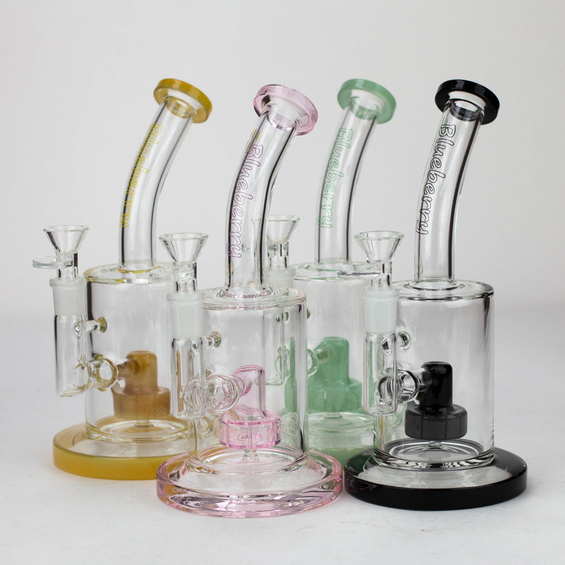 Blueberry | 9 inch Tire Perc Dab Rig And Bong Combo