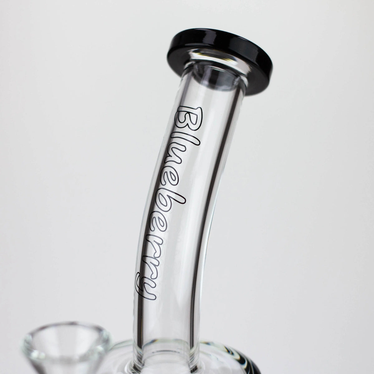 Bent Neck on the Blueberry 9 inch Tire Perc Dab Rig And Bong Combo