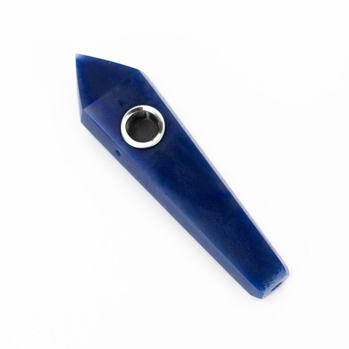 Acid Secs  Adventurine Crystal Quartz Pipe For Weed - BlueOne