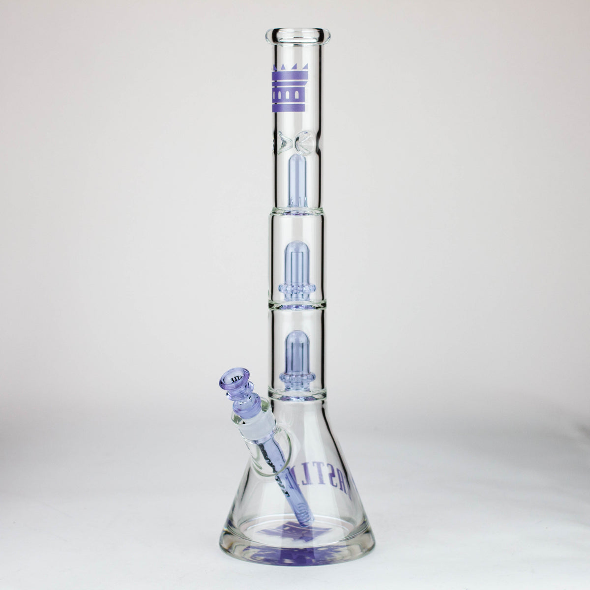 Castle Glassworks Glass Bong - Teal