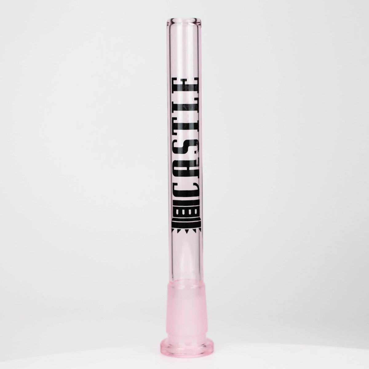 Castle Glassworks Straight 5 Inch Pink Replacement Downstem For Bongs Canada