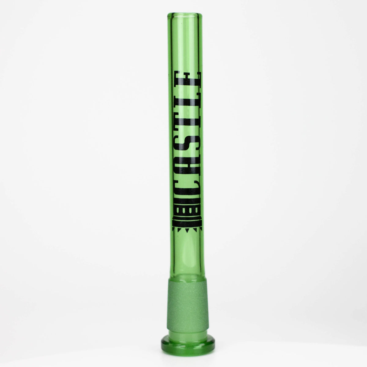 Castle Glassworks Straight 5 Inch Green Replacement Downstem For Bongs Canada