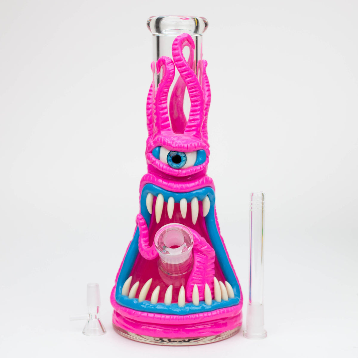 Eye Of The Beast Resin Bong in Pink