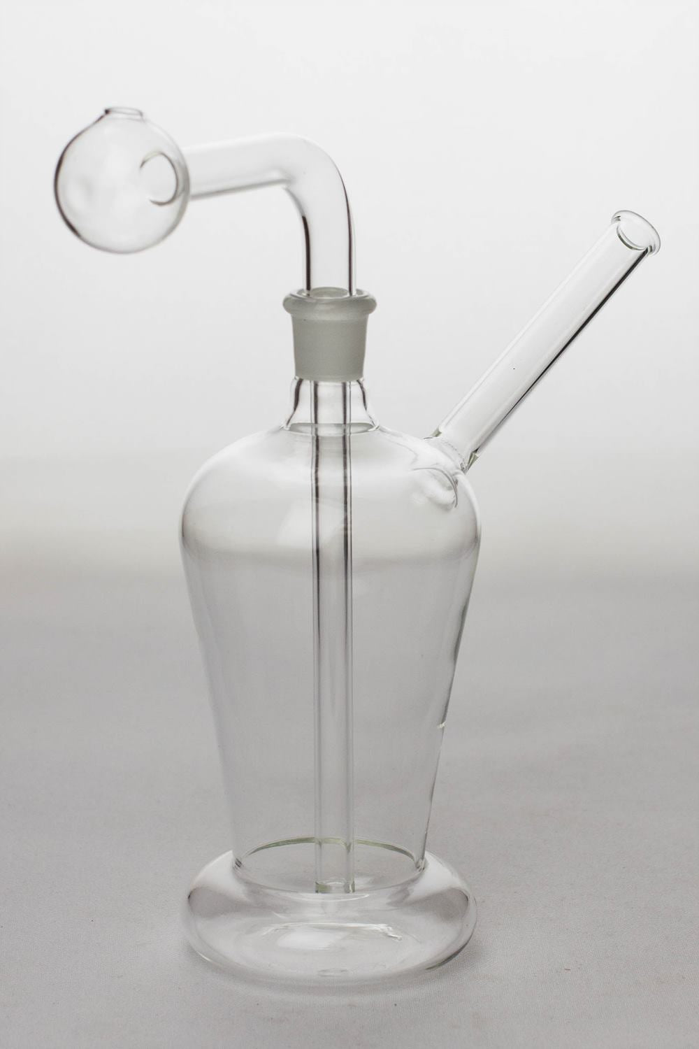 7.5" glass oil rig burner for concentrates