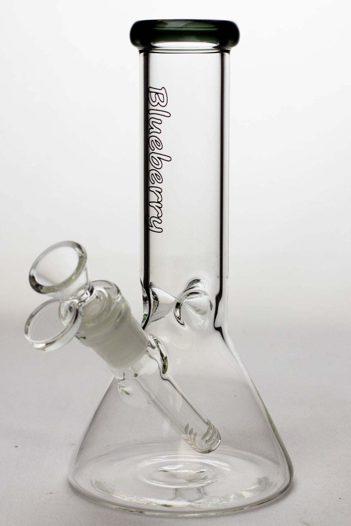 8" Blueberry Glass Beaker Bong Black