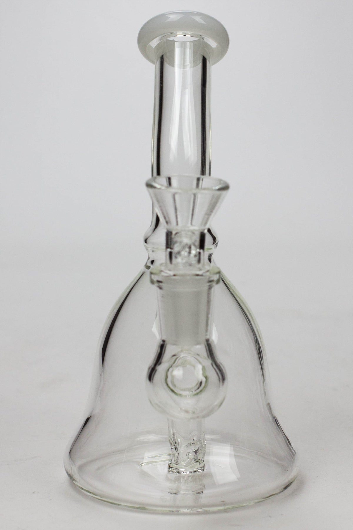 6" 2-in-1 fixed 3 hole diffuser bell bubbler bong canada