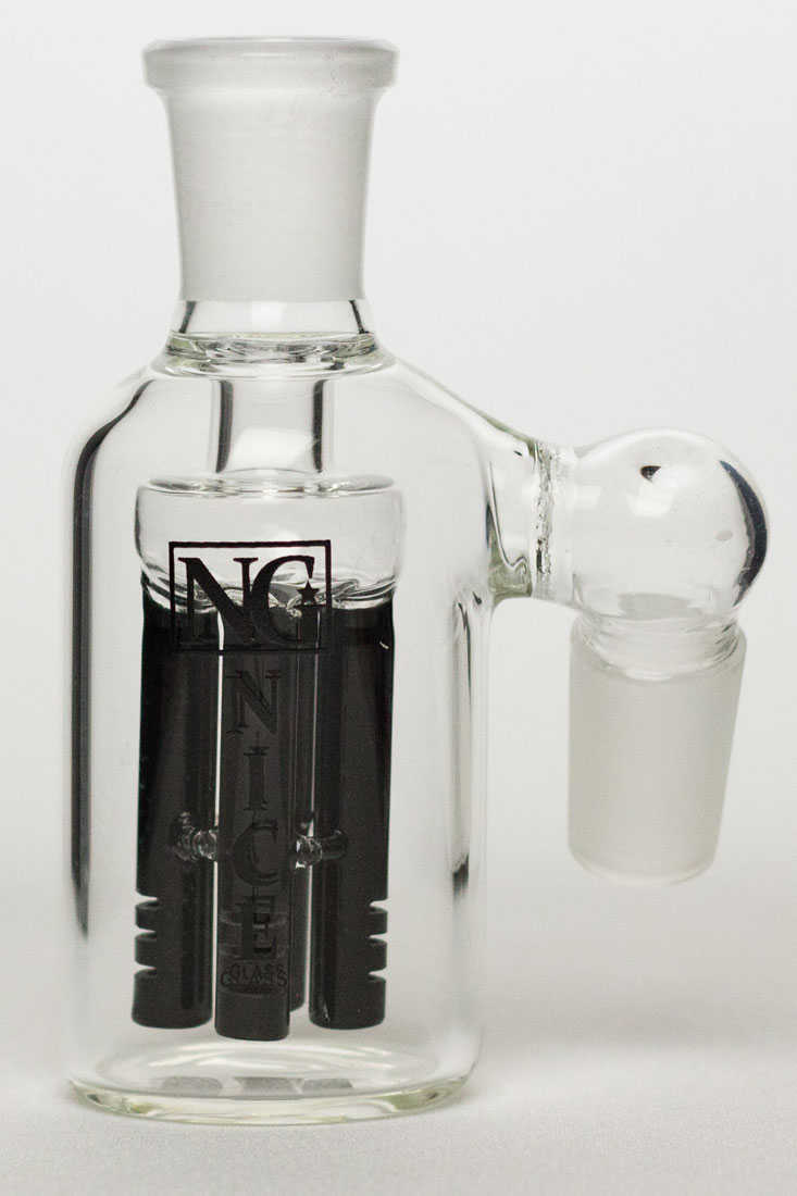 4 Arms Diffuser Ash Catcher For Bong in Black