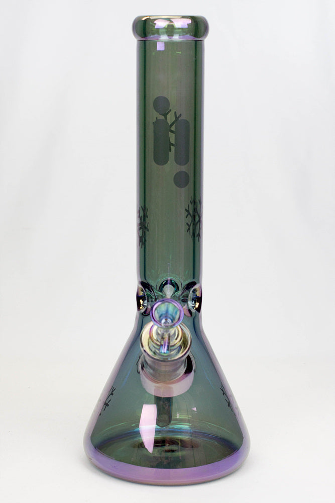 Infyniti 14" Glass Water Bong Front View