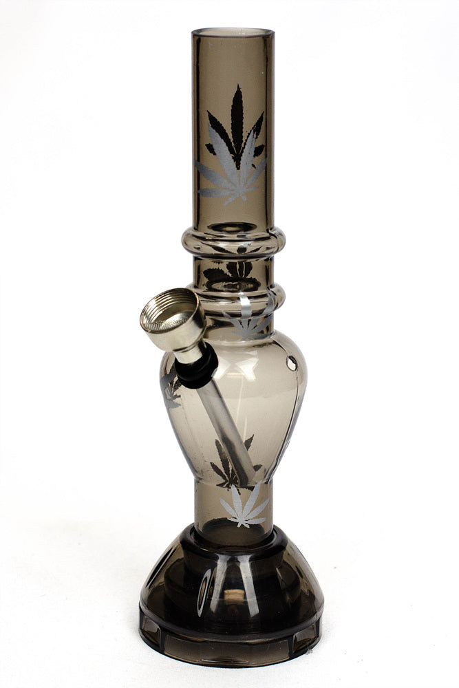 Black Acrylic Bong With Grinder Canada