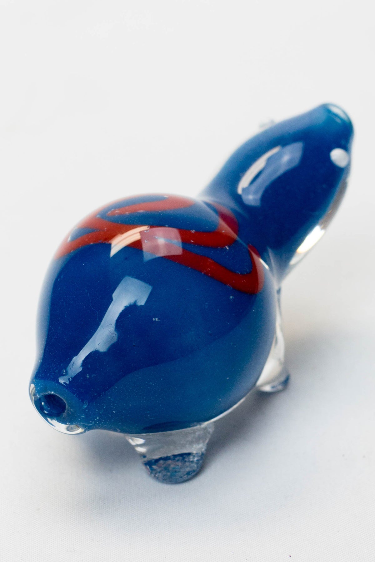 3" Turtle Blue Glass Pipe Canada