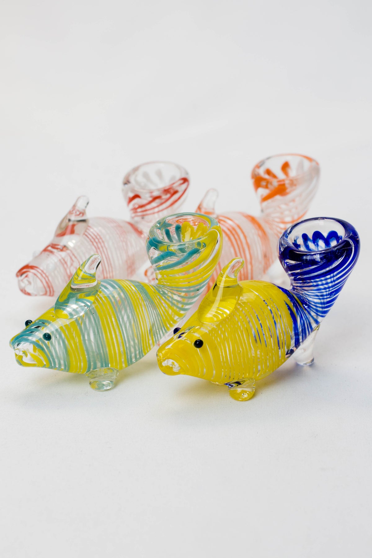 3.5" Goldfish Glass Hand Pipe Canada