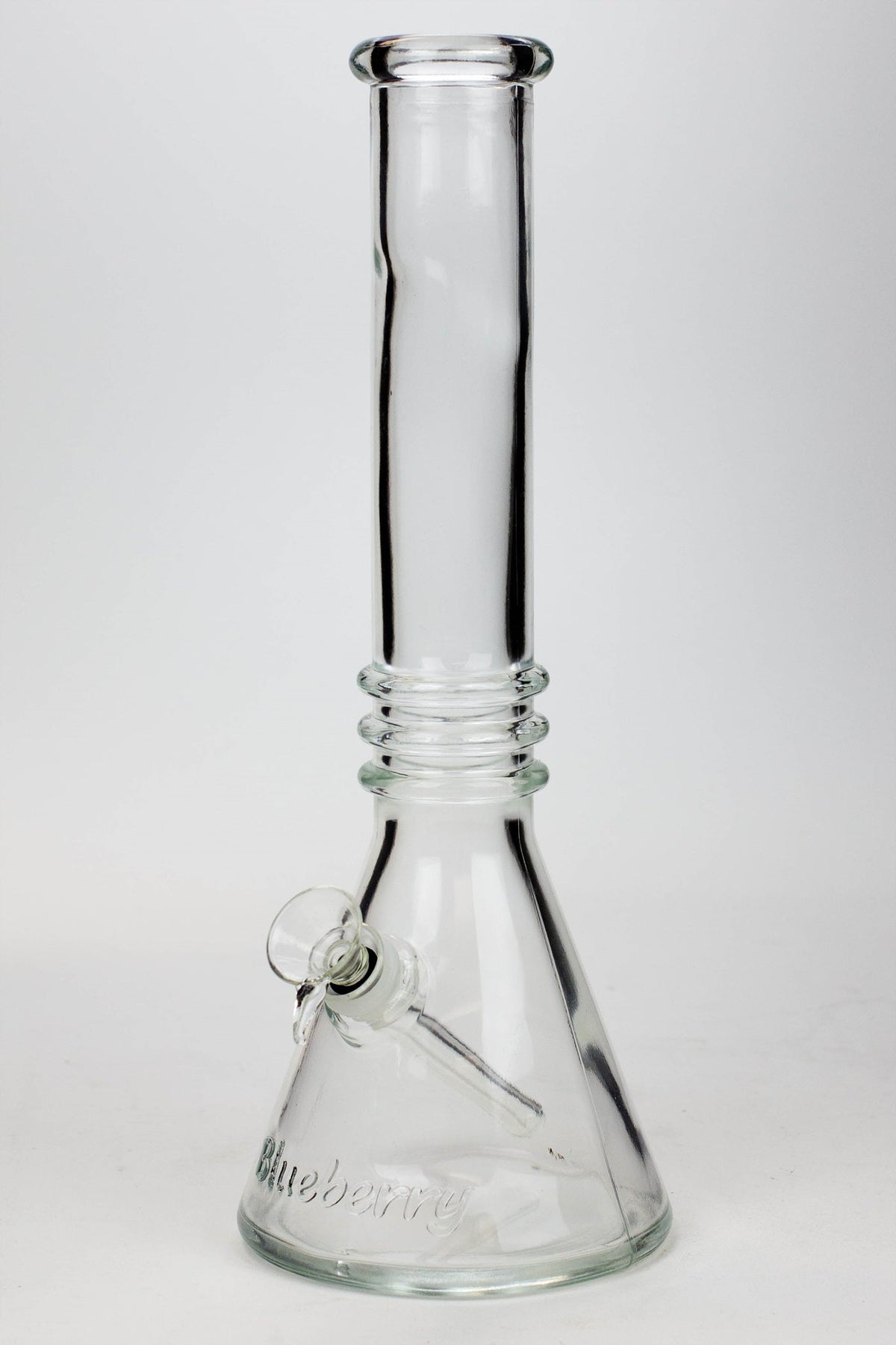 12" Blueberry Clear Glass Beaker Bong Canada