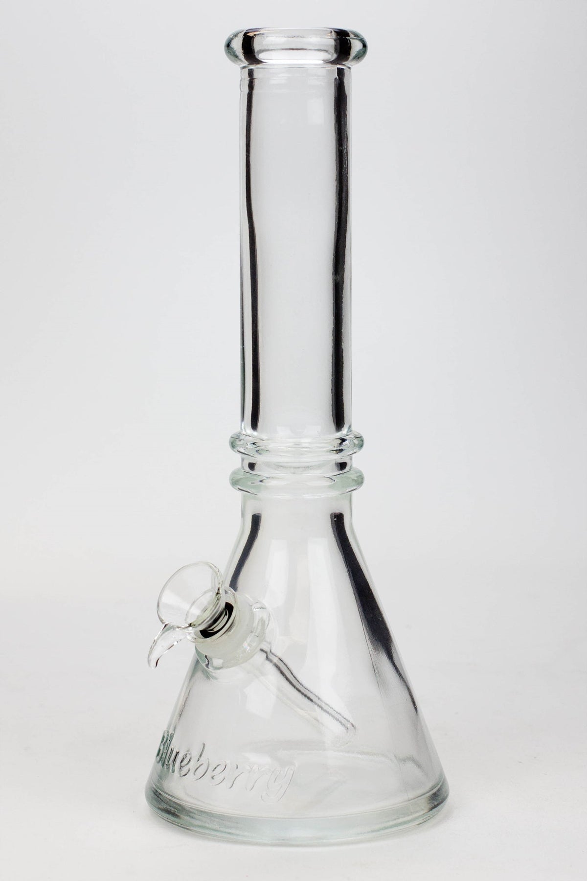 10" colored soft glass water bong_10