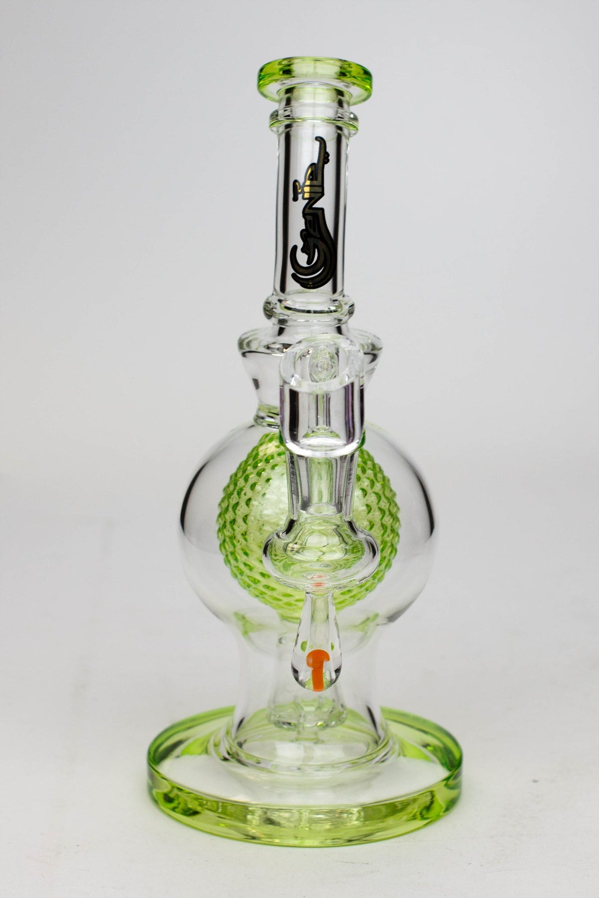 8" Genie Sphere Dab Rig front view